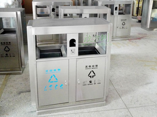創新不銹鋼垃圾桶 讓環境更有價值！