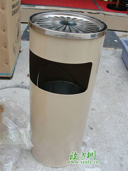 欣方圳菊花格商場垃圾桶，好產品在哪都受歡迎